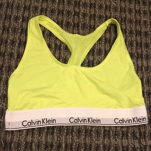 Calvin Klein sports bra